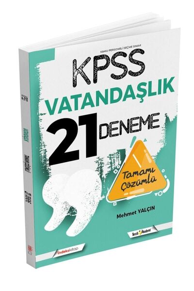 Tercih Akademi Yayınları 2022 Kpss Vatandaşlık Tamamı Çözümlü 21 Deneme
