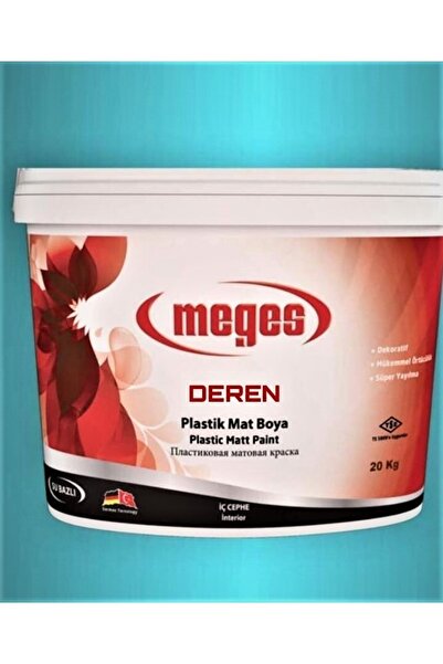 Meges Deren Plastik Mat Boya Iç Cephe 20 Kg.