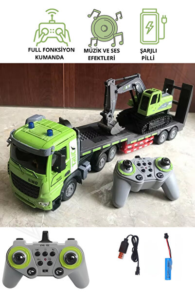 welcomein Oyuncak 2.4GHz Full Fonksiyon Uzaktan Kumandalı 1:12 Ölçek Işıklı v...