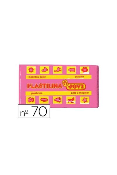 Jovi 50 Gram Pink Play Dough Plate - Non-Drying (1 Piece)