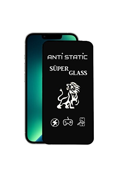 TechnoZone واقي شاشة من الزجاج المقسى المقاوم للغبار لهاتف iPhone 13 و13 Pro