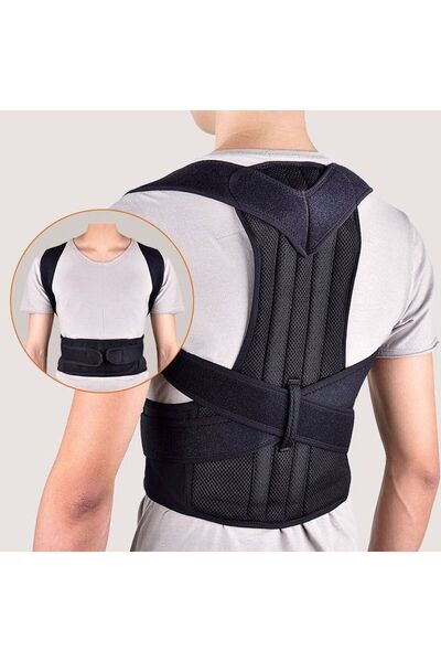 baffhome Corset pentru femei și bărbați cu arc pentru spate, pentru sportiv, ...