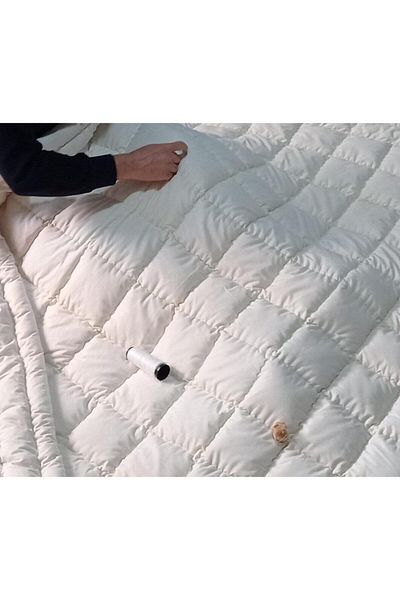 Foca Yorgan Ev Tekstil Double Hand Sewn Wool Quilt