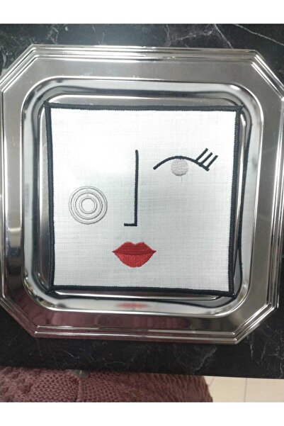 LASETU قطعة واحدة من منديل القهوة والكوكتيل والعرض للسيدات