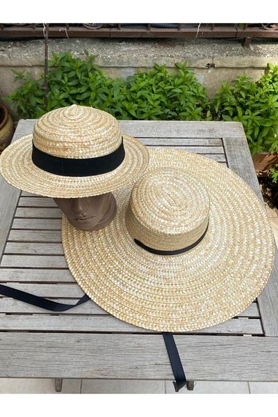 AKTEZ-EL Mother-Child Straw Hat Combination