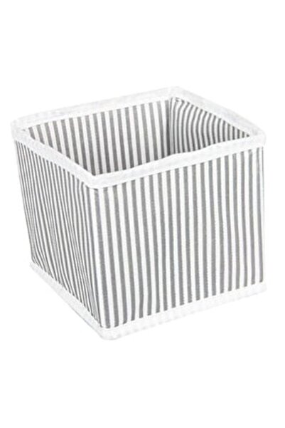 Single (4 Compartments) Drawer Organizer Gray Organizer Box Set..