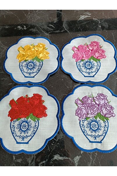 LASETU Clarie Cocktail NapkinCoffee Side Serving Napkin with Stain Resistant ...