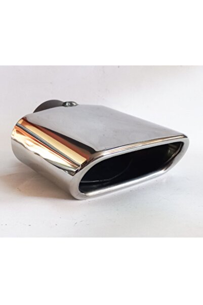 EGZOZCUM TEKLİ KARE KROM Uyumlu SESSİZ EGZOZ EKSOZ UCU