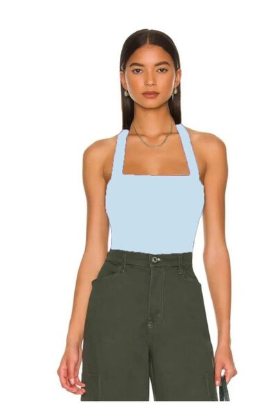 By Kul Design Γυναικείο κορμάκι με χοντρό λουράκι