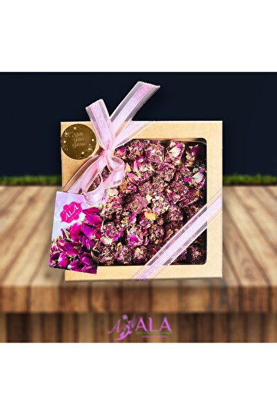 Yıldırım Şekerleme Meşhur Isparta Kuru Gül Yapraklı Lokum 350 gr %100 Pancar ...