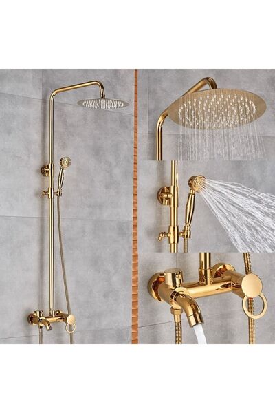 OEM Banyo Bataryası Duş Seti Gold Altın Dore Özel Seri Yeni Model 5 Yıl Garan...