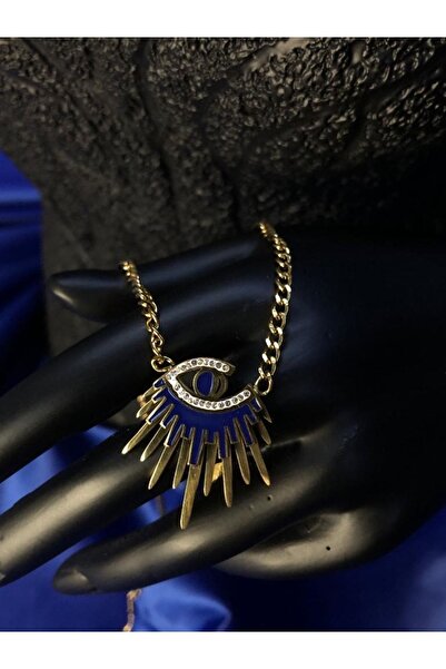 vogutima jewelery&silver by timuçin mavili قلب أصفر - قلادة من الفولاذ على شك...