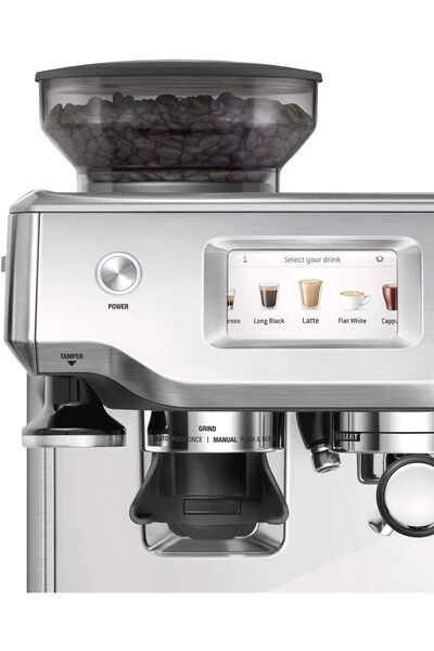 Sage Appliances Barista Touch Espresso Makinesi Ve Kahve Makinesi, Süt Köpürtücü, Ses880bss, Fırçala