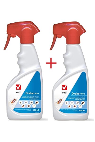 DRAKER Rtu Kullanıma Hazır Haşere Ilacı Kokusuz 2×400 ml