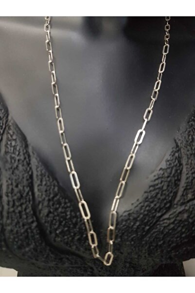 vogutima Erkek Kadın Gümüş Kolye - Ataç Model Unisex • Sevgiliye • Eşe • Anne...