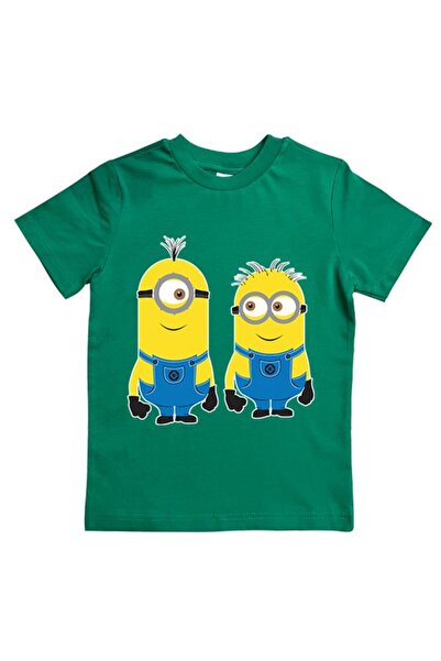 SEDİRLİ Tricou de vară pentru copii din bumbac imprimat Minions
