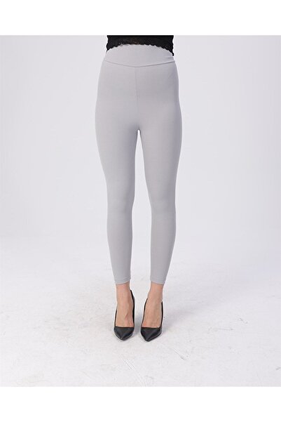 alita butik Kadın Fitilli Dikişsiz Toparlayıcı Yüksek Bel Tayt A22s101-1061