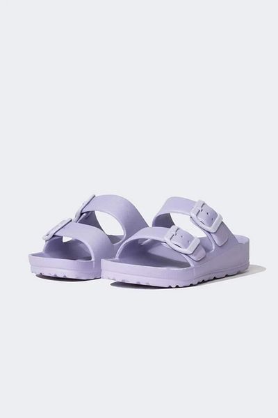 FyzHome Girl's Eva Double Banded Buckle Slippers