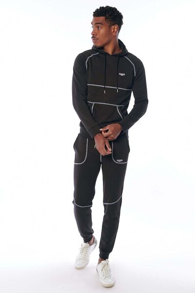 Galvanni Erkek Siyah Eşofman Takımı - Mavera Black