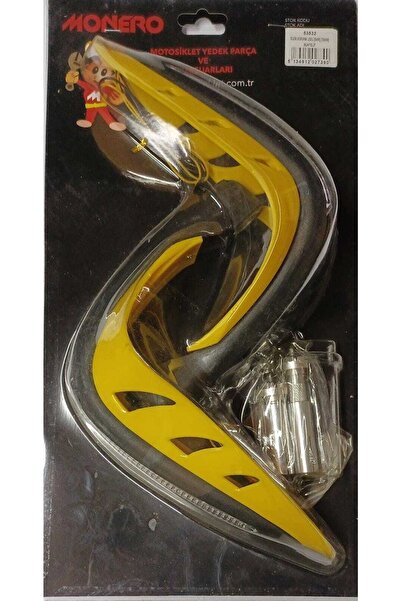 Volta Universal Işıklı Elcik Koruma Ledli Elcik Koruma Sarı