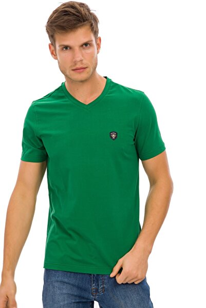 Galvanni Erkek Yeşil T-shırt - Prım Green