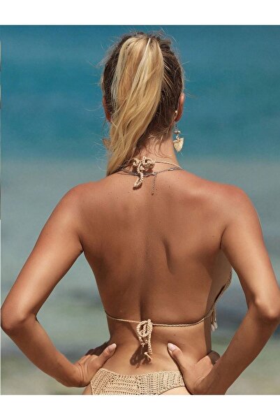 Major Butik Tığ Örgü Midye Kabuklu Bikini Takım