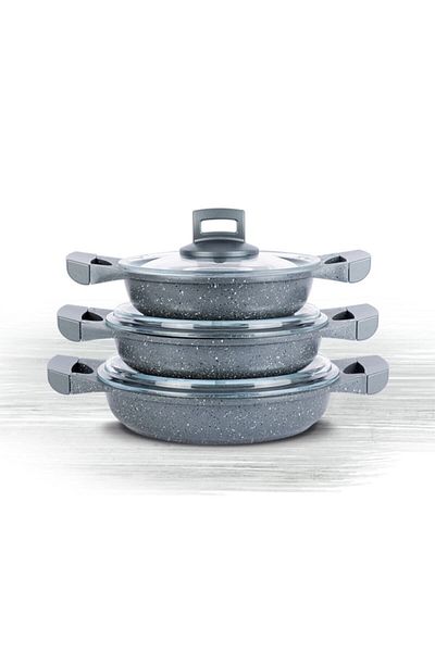 ThermoAD Thermo Ad Graneu Pan & Pan Set with Lid