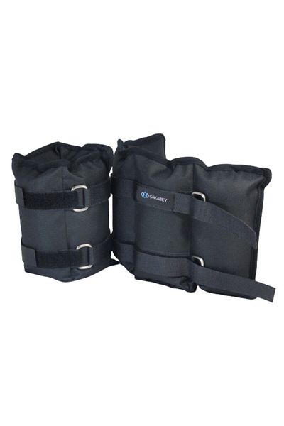 ÇAKABEY - Hand-Foot Wrist Weight 1.5 Kg Pair (2 Pieces) Black