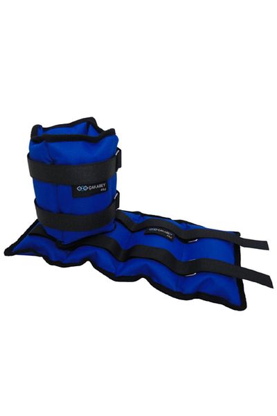 ÇAKABEY Hand-Foot Wrist Weight 4 Kg Blue Pair (2 PCS) Sandbag