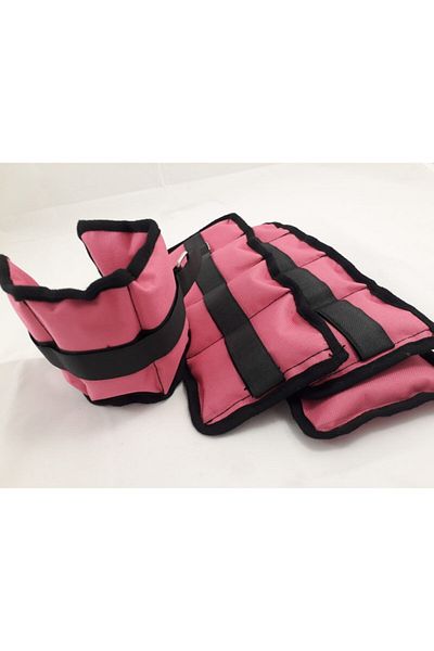 ÇAKABEY Hand-Foot Wrist Weight 2.5 Kg Pair (2 Pieces) Pink