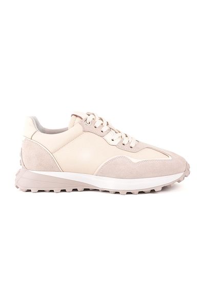 Libero L4821 Suede Leather Men's Sneakers Bone