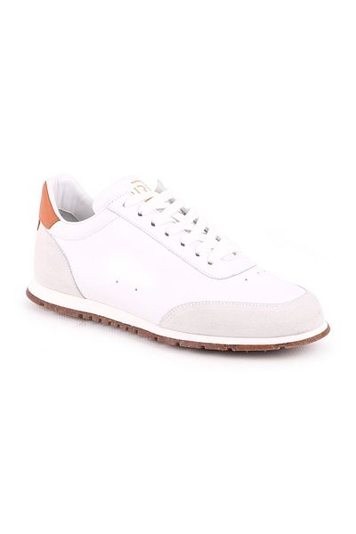 Libero L4807 Model Casual Ανδρικά Suede Δερμάτινα Παπούτσια - ΛΕΥΚΟ