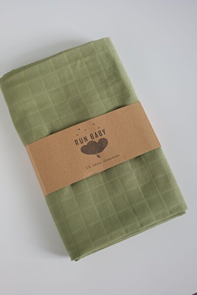 runbaby 75x75 Cm Oeko-tex Certified Baby Muslin Blanket