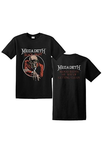 Elvino Megadeth Baskılı Oversize Unisex Tshirt