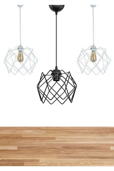 MHK Collection 3-Piece Special Combination Multi-Square Chandelier