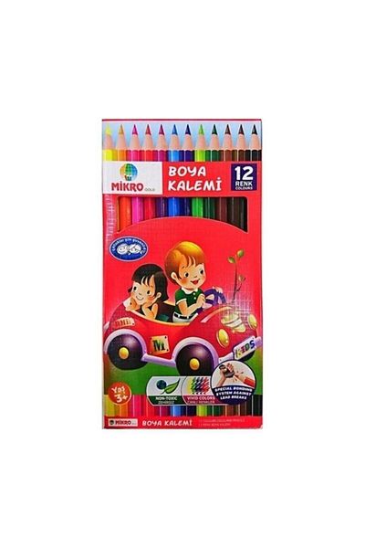 MİKROGOLD Dry Paint Pen Long Size 12 Colors