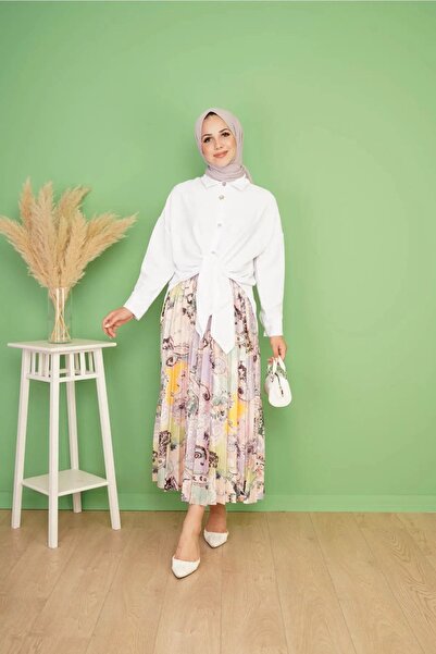 CNG MODA Hijab Buttoned Women's Aerobin Shirt