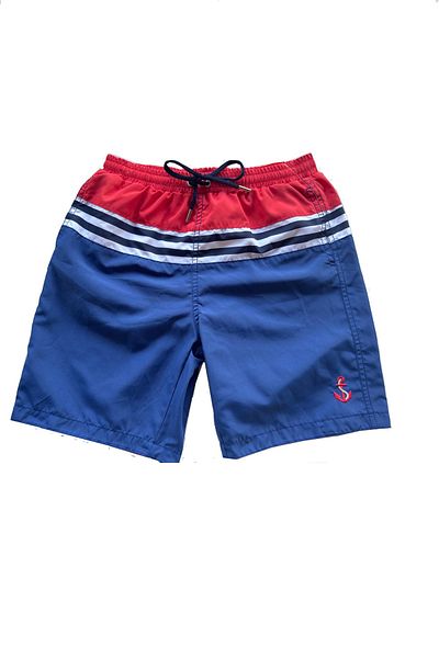 Kom Boy - Navy Shorts Swimsuit