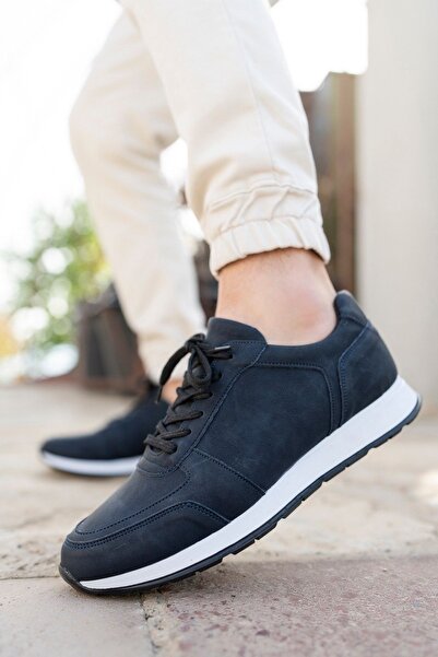 TEET Navy Blue - Tt108 Silvio Motto Men's Sneakers