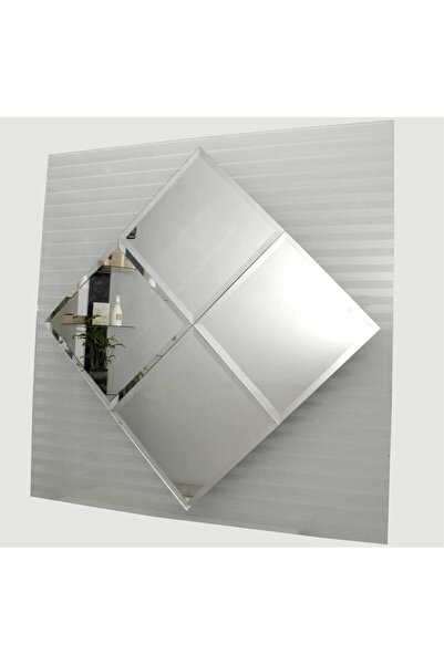 Şişecam Bizoteli Ayna 20cmx20cm 4 Adet