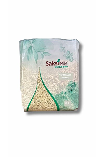 Saksı Mix Vermikulit V3 (GENLEŞTİRİLMİŞ) 8 Lt-hazır Toprak-torf-çimlendirme-v...