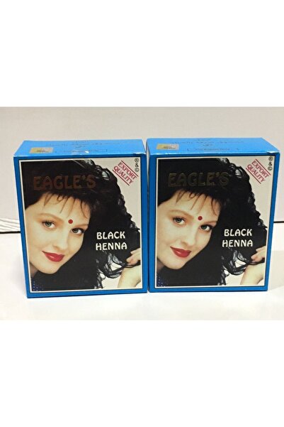 Eagles Neşe Natural Black Henna Siyah Hint Kınası 6'lı 1 Kutu 2 Adet