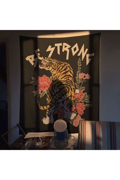 WALLHANG Be Strong Duvar Örtüsü,duvar Halısı 130x150 Cm-50x70 Cm
