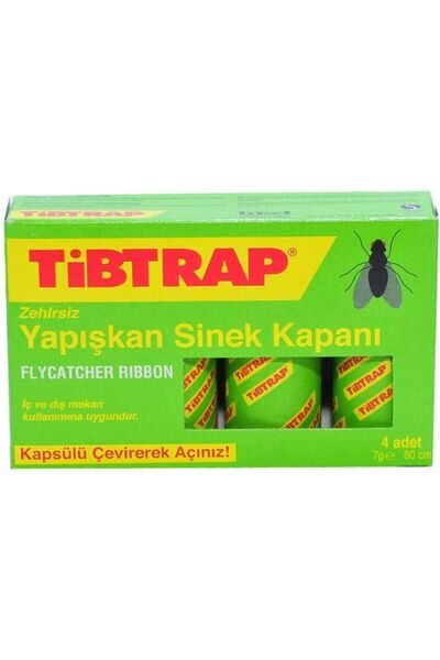 fafatara Kara Sinek Bandı Sinek Yapışkanı (4lü) A Kalite