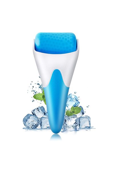 Welta Ice Roller Ice Roller Facial Massage & Skin Cooling Tool And Titanium Tip 540 Needle Dermaroller 0.5 Mm
