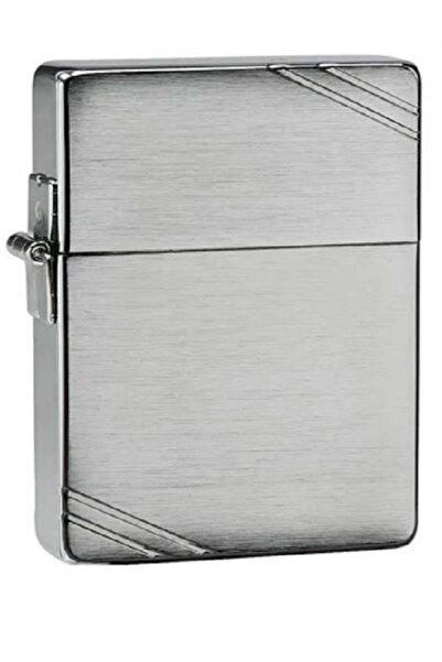 Zippo ZİPPO ÇAKMAK TAŞLANMIŞ PARLAK GRİ