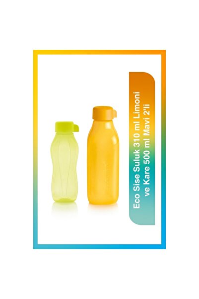 sommeow Recipient pentru apă Orange Tupperware Eco - 310 ml Limoni și 500 ml ...