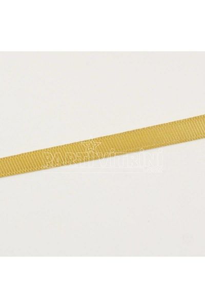 Partivitrini Gold Grosgrain Ribbon 1 CmX 10 Meters