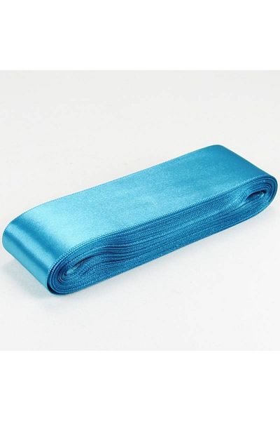 Partivitrini Turquoise Color Satin Ribbon 4 CmX 10 Meters