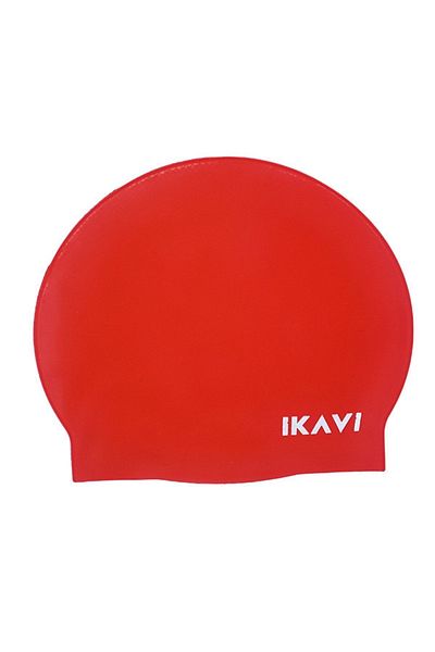 İKAVİ Silicone Bonnet High Quality Pool And Sea Swimmer Cap